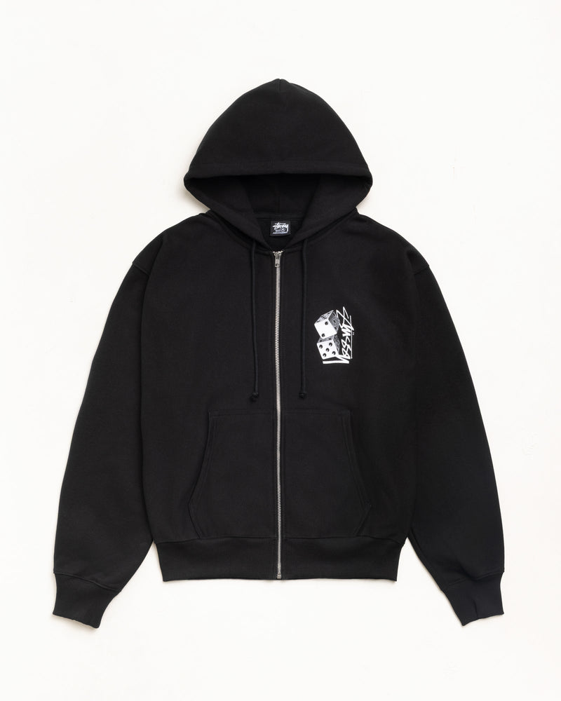 TALL DICE ZIP HOODIE