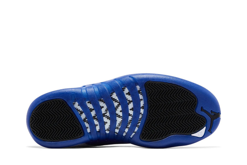 Air Jordan 12 Retro 'Blueberry' – Deep Navy & White AJ12 with Patent Leather & Rich Tonal Depth