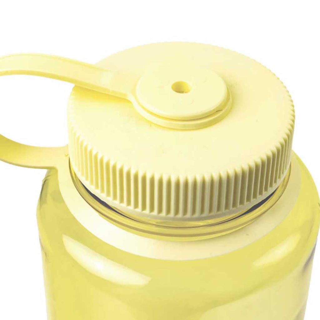 Nalgene 1L Wide Mouth Tritan Sustain Water Bottle: Monochrome Butter