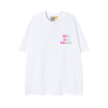 Gallery Dept T Shirts Trendy Summer High Street Star Men's Wear Gallery Dept Letter Color Matching Loose T-shirt