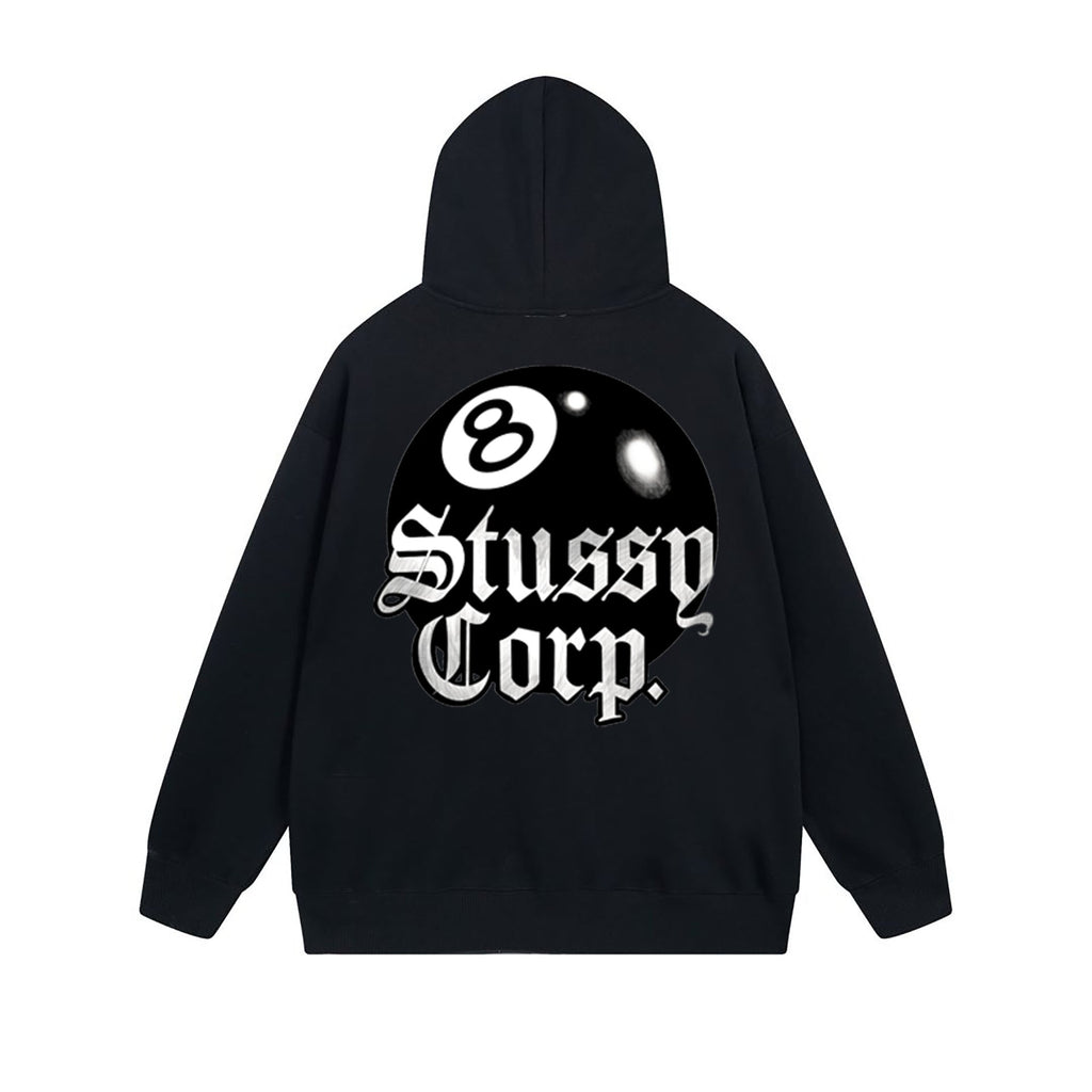 Stussy Hoodie Zip Cardigan Hooded Sweater