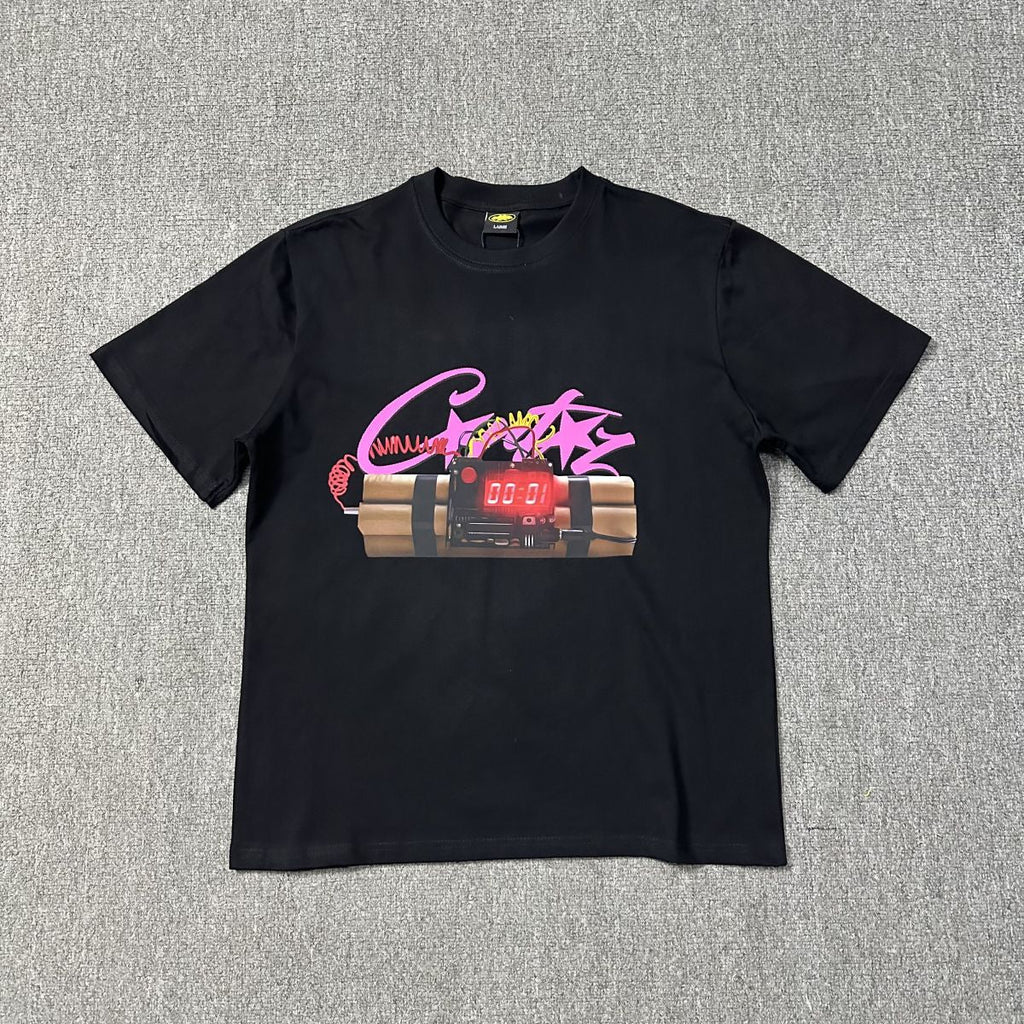 Corteiz Multi‑Graphic Print Crew Neck Short Sleeve T‑Shirt Unisex