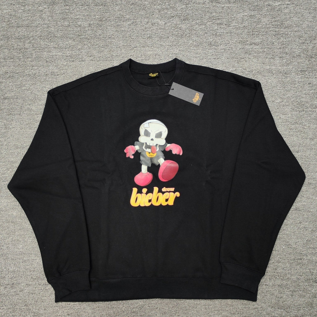 Drew House Sweatshirts Unisex Fleece Crew Neck Sweater