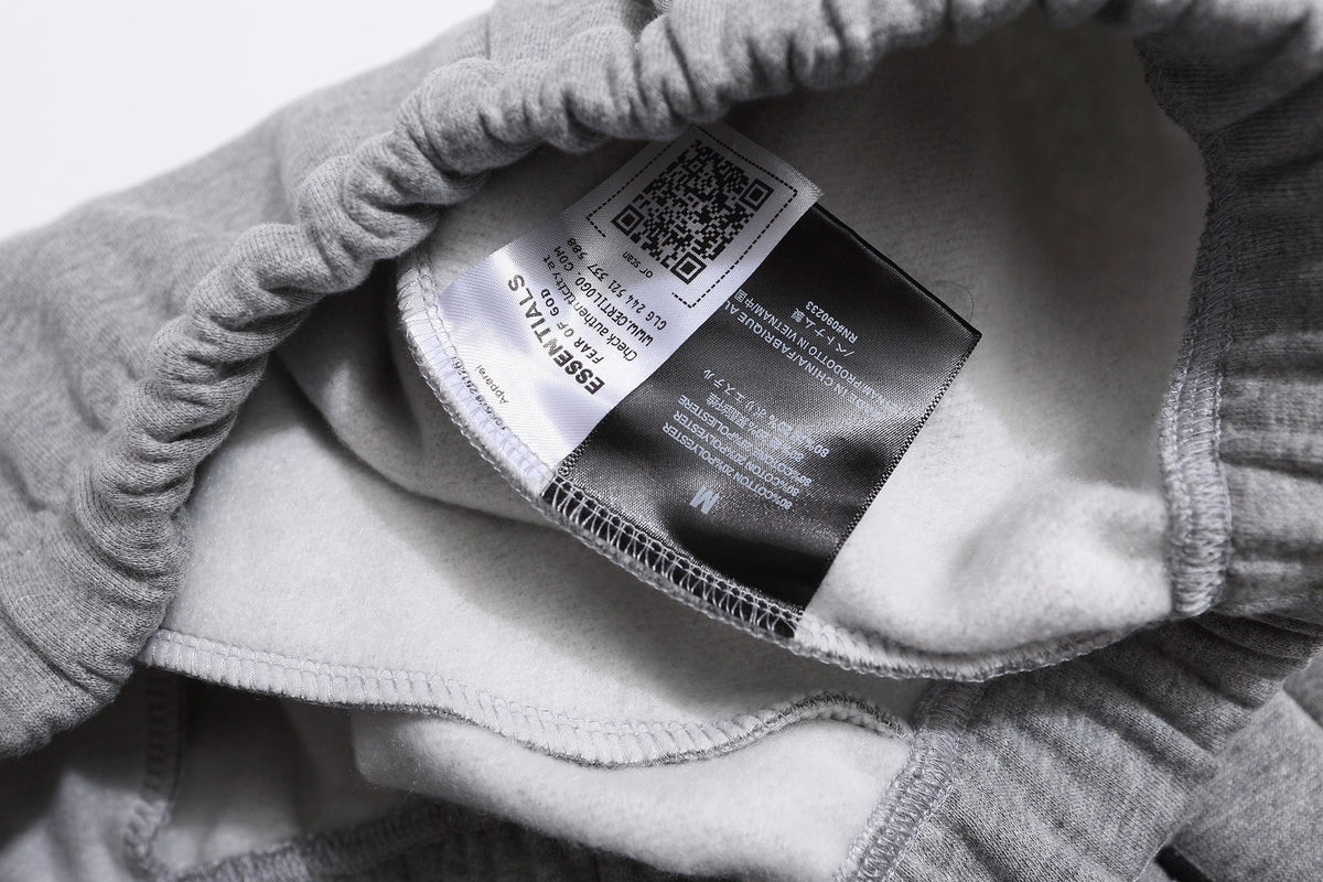 Fear of God Essentials Striped Embroidered Letter Sweatpants Unisex
