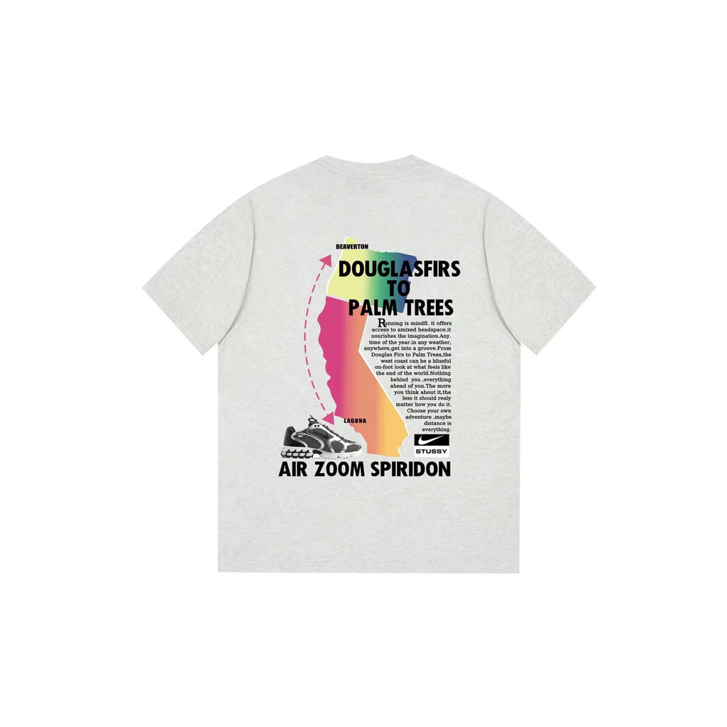 Stussy T Shirts Loose Casual T-Shirts Same for Men and Women
