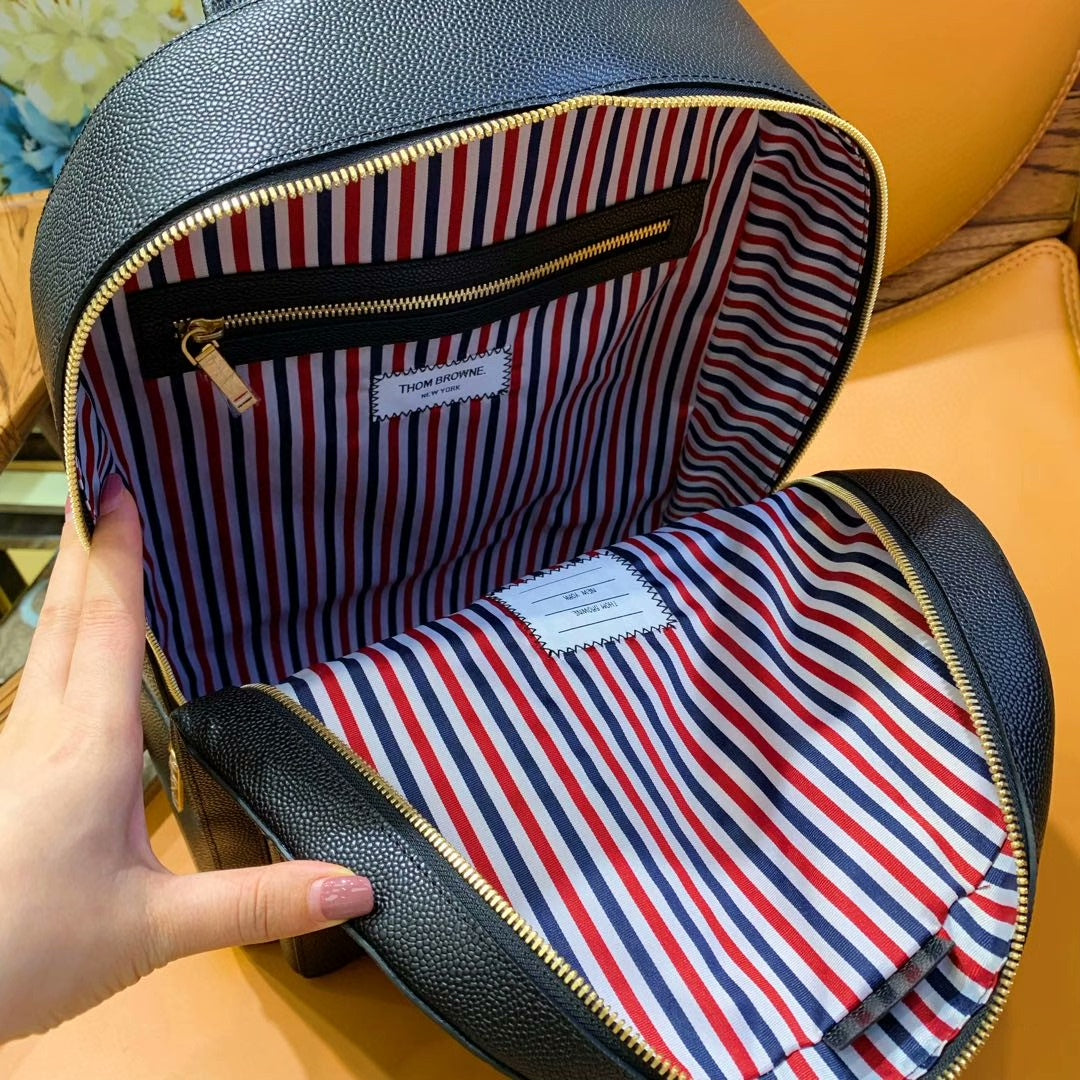New black backpack