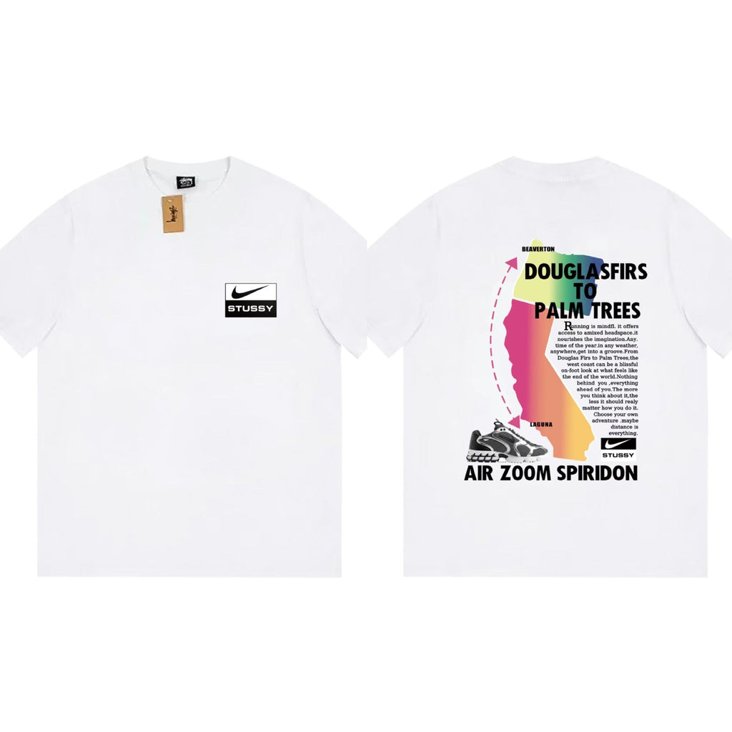 Stussy T Shirts Loose Casual T-Shirts Same for Men and Women