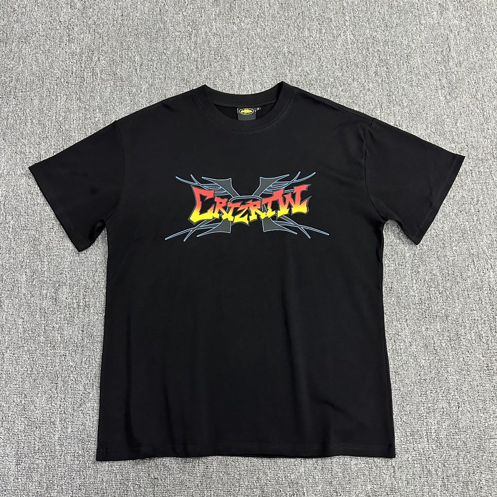 Corteiz Multi‑Graphic Print Crew Neck Short Sleeve T‑Shirt Unisex
