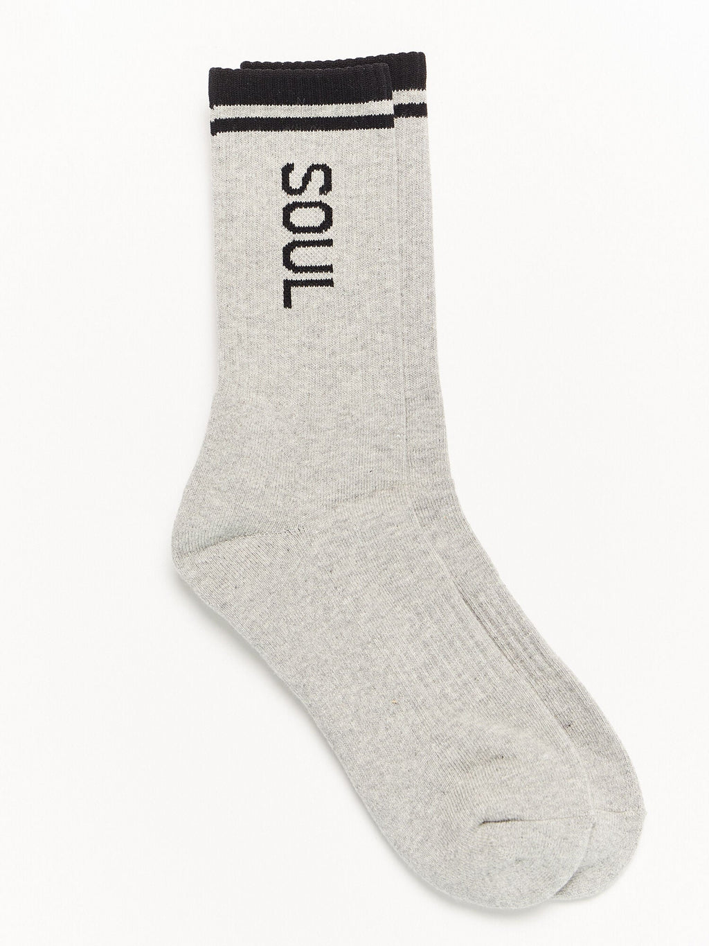 GREY CALF SOCK