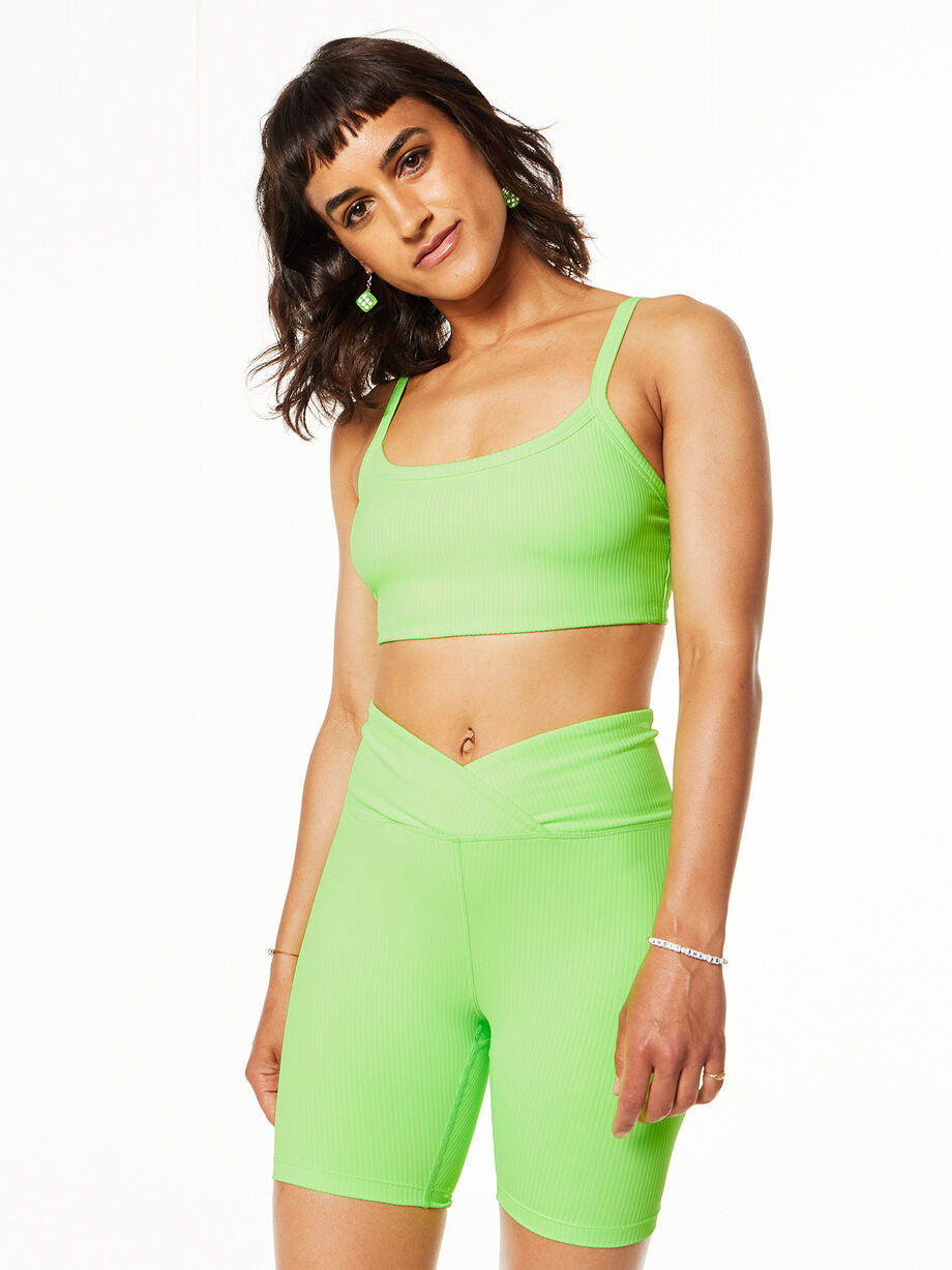 RIBBED BRALETTE 2