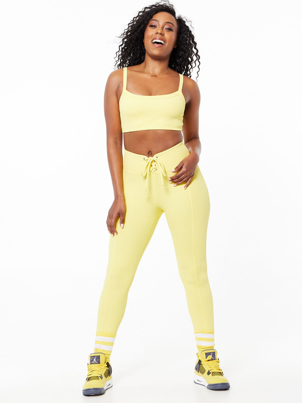 RIBBED FOOTBALL LEGGING