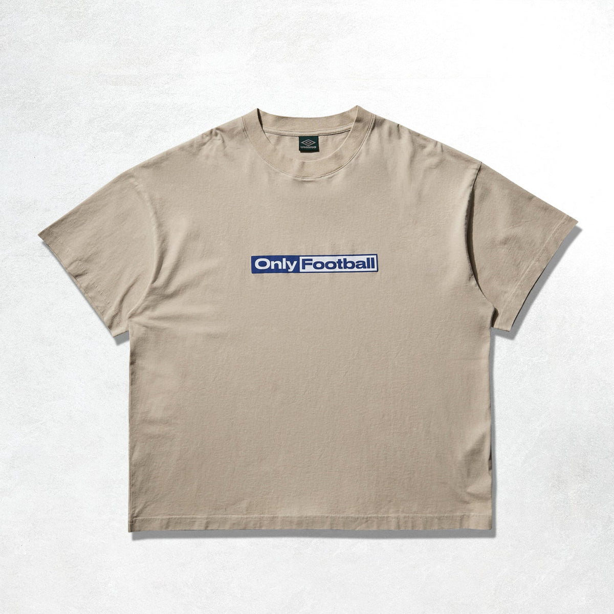 Umbro Only Football T Shirt: Ivory