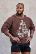 5021 - Golds Gym Wide Neck Terry Tee