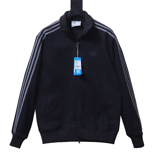 Adidas Originals Felpa Zip - Black