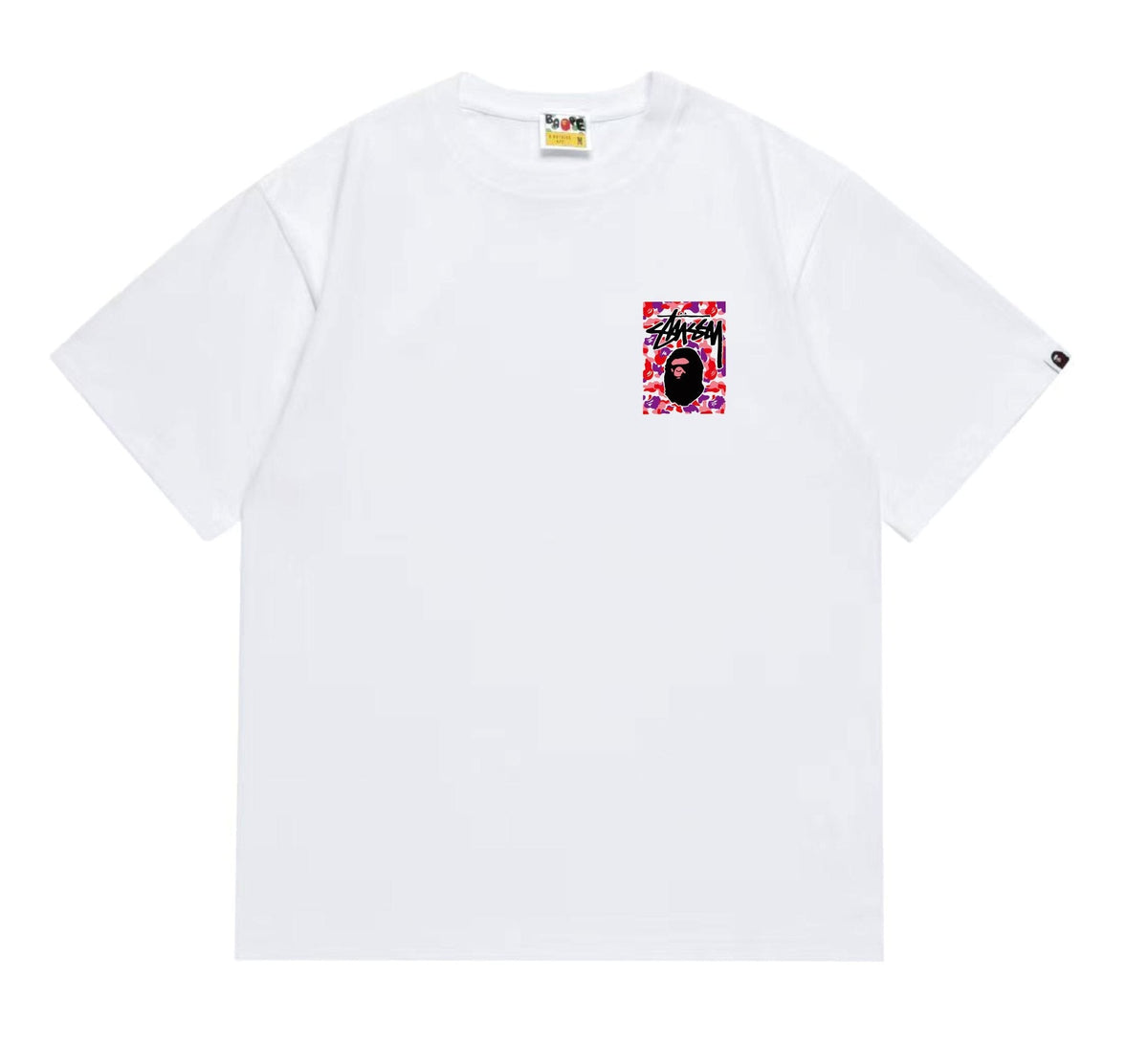 BAPE Warm Camo Black Ape Graphic T-Shirt