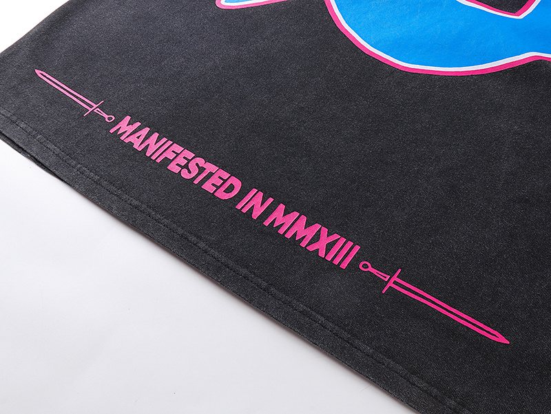 Godspeed Washed Black Rock Graphic T-Shirt