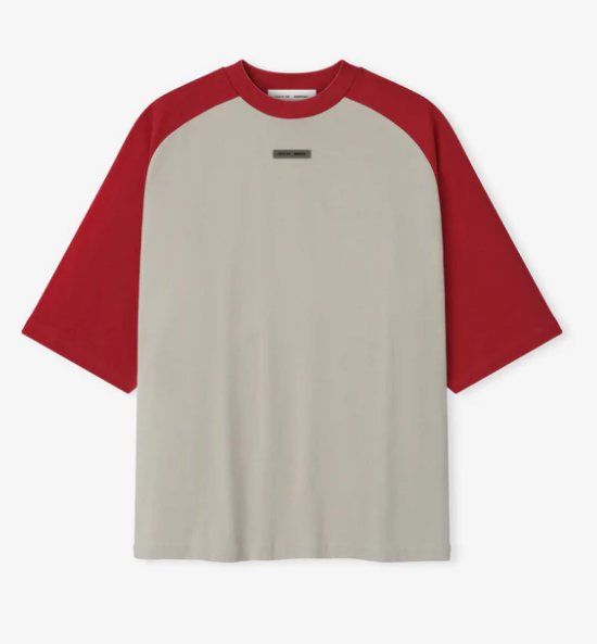 ESSENTIALS Contrast Raglan Sleeve T-Shirt