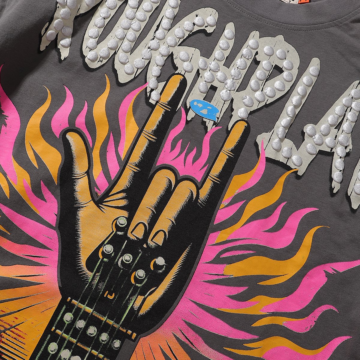 Rough Play Rock Graphic Long-Sleeve T-Shirt