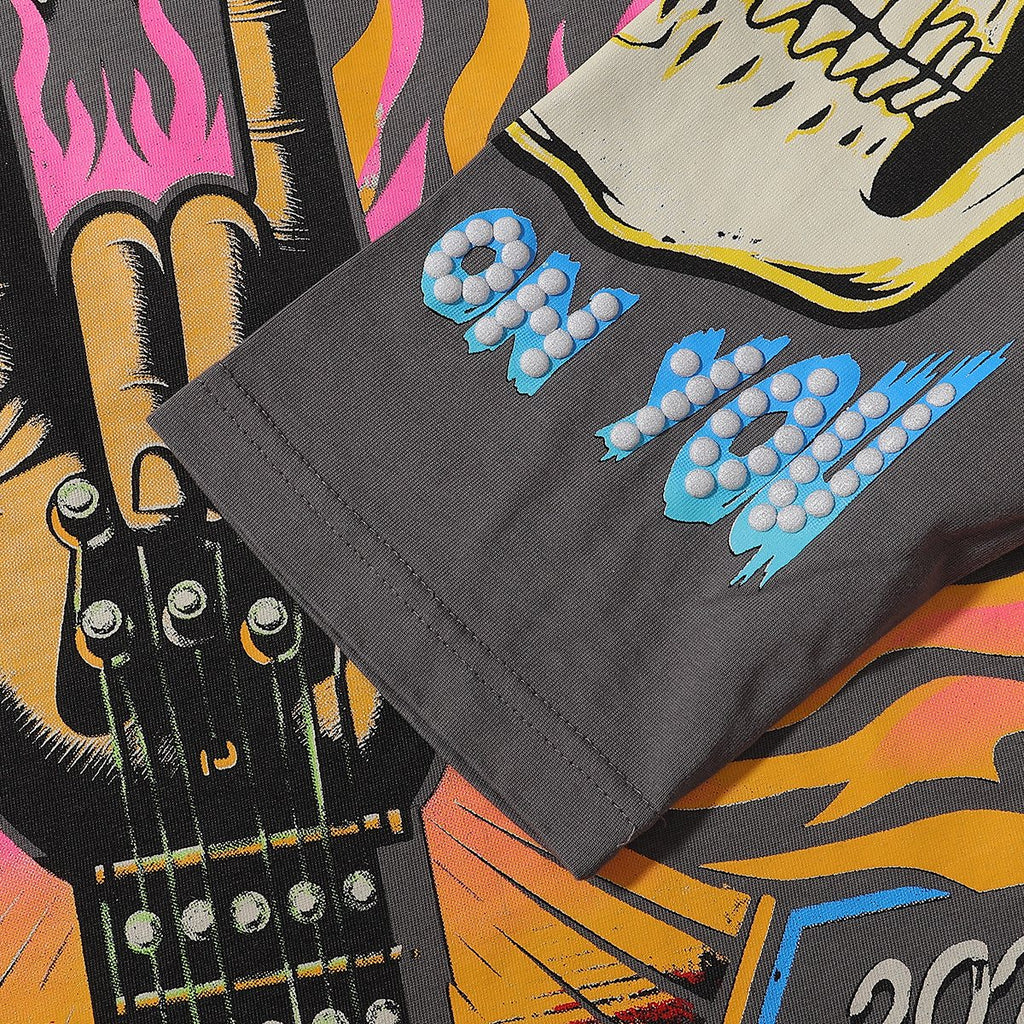 Rough Play Rock Graphic Long-Sleeve T-Shirt
