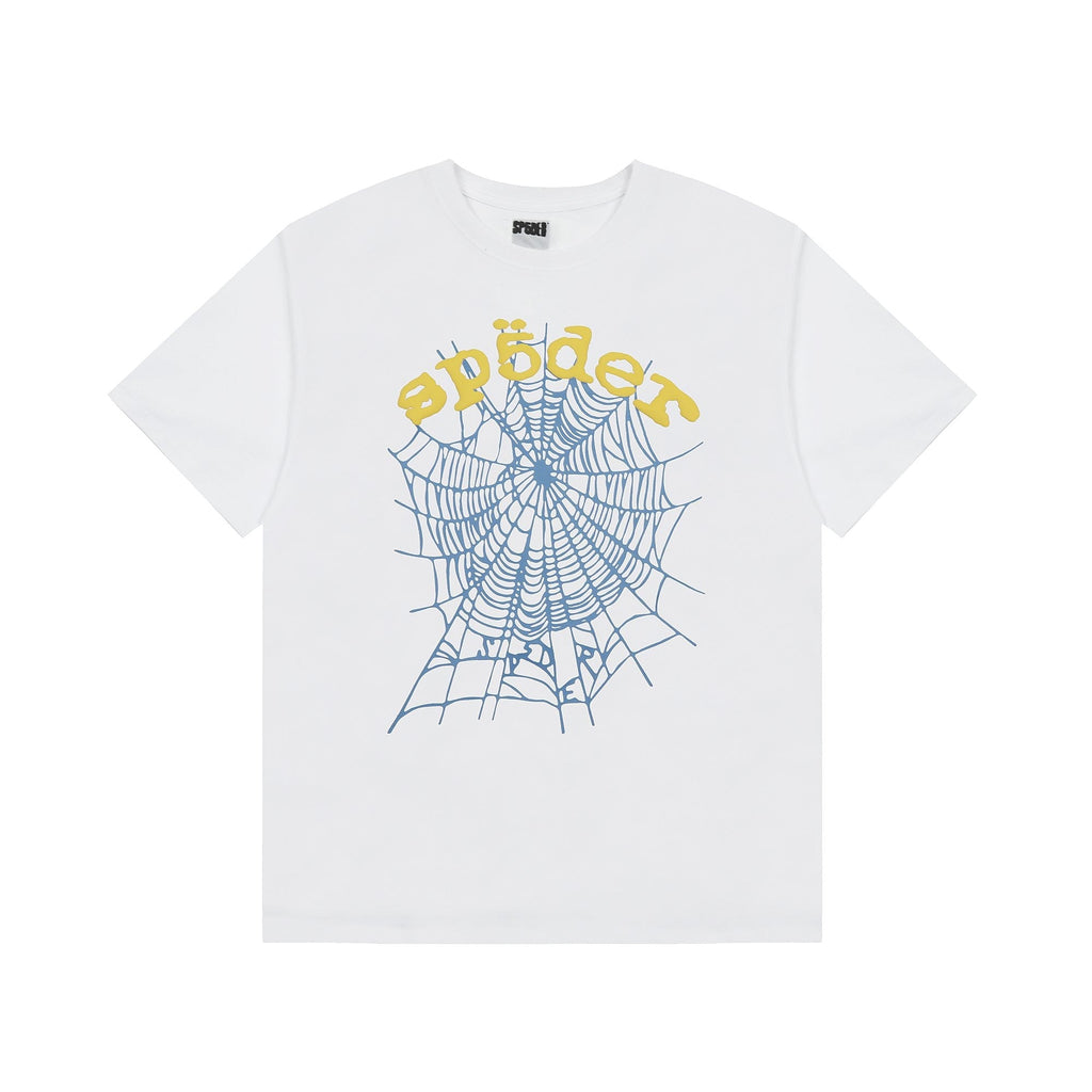 Sp5der Spiderweb Graphic Short-Sleeve T-Shirt