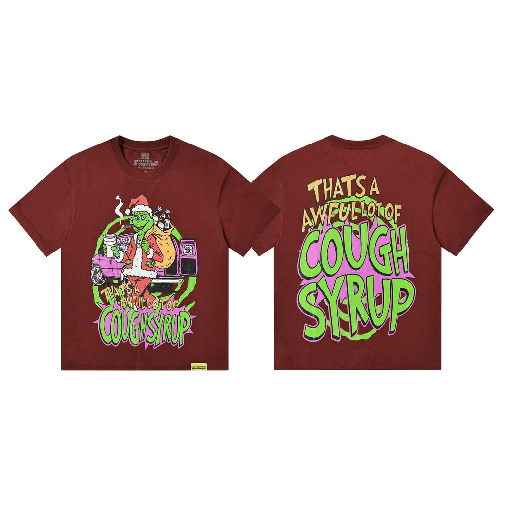 THAT'S A AWFUL LOT OF COUGH SYRUP Christmas Graphic Short-Sleeve T-Shirt