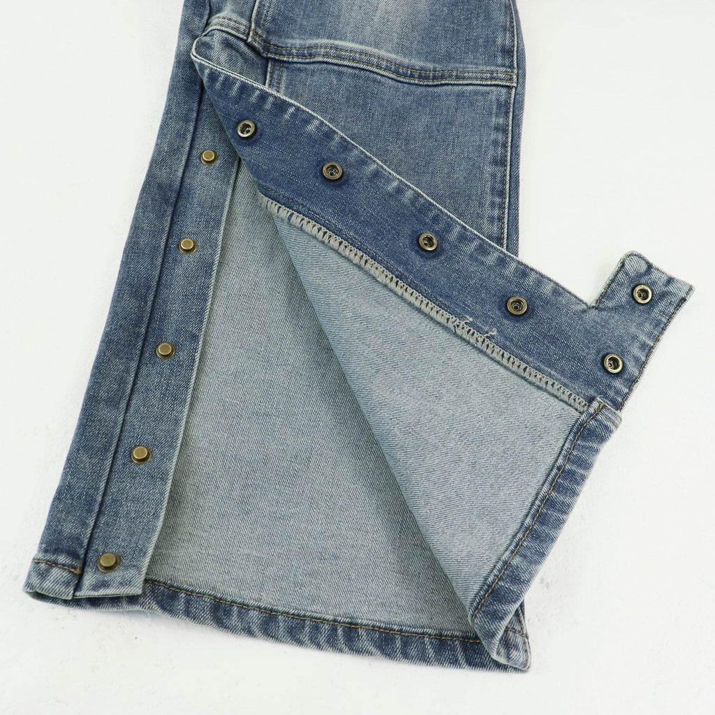 Purple Brand Washed Blue Denim Jeans