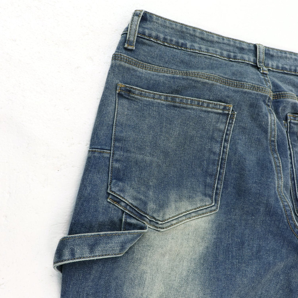 Purple Brand Washed Blue Denim Jeans