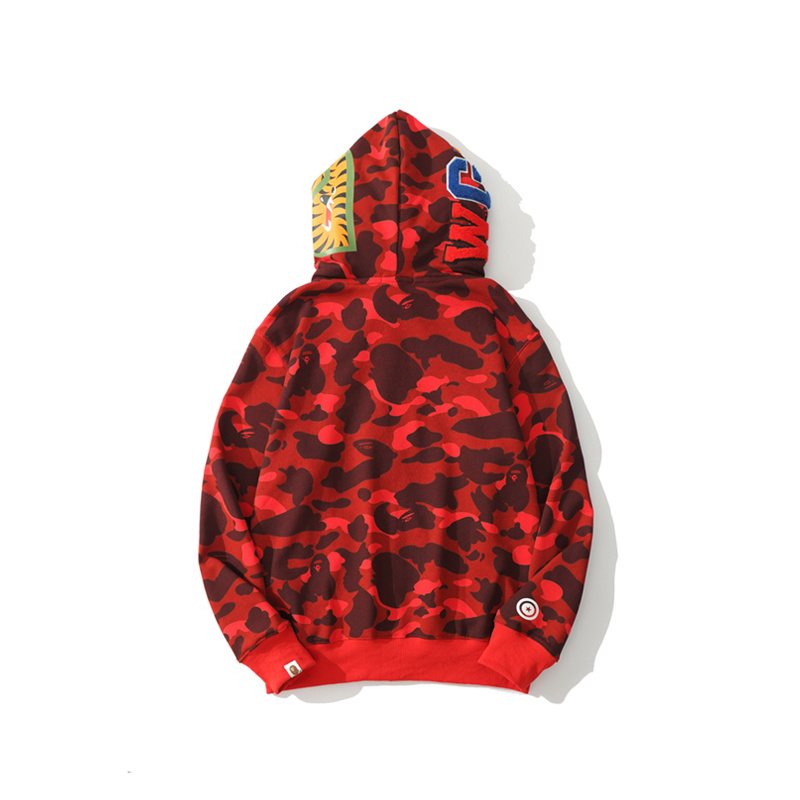 BAPE Shark Camo Full-Zip Hoodie