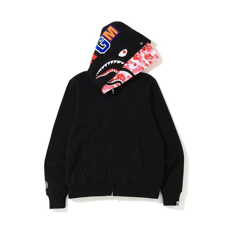 BAPE Shark Camo Full-Zip Hoodie