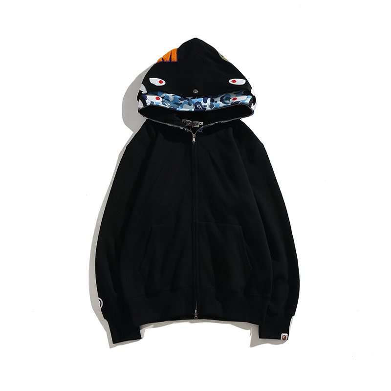 BAPE Shark Camo Full-Zip Hoodie