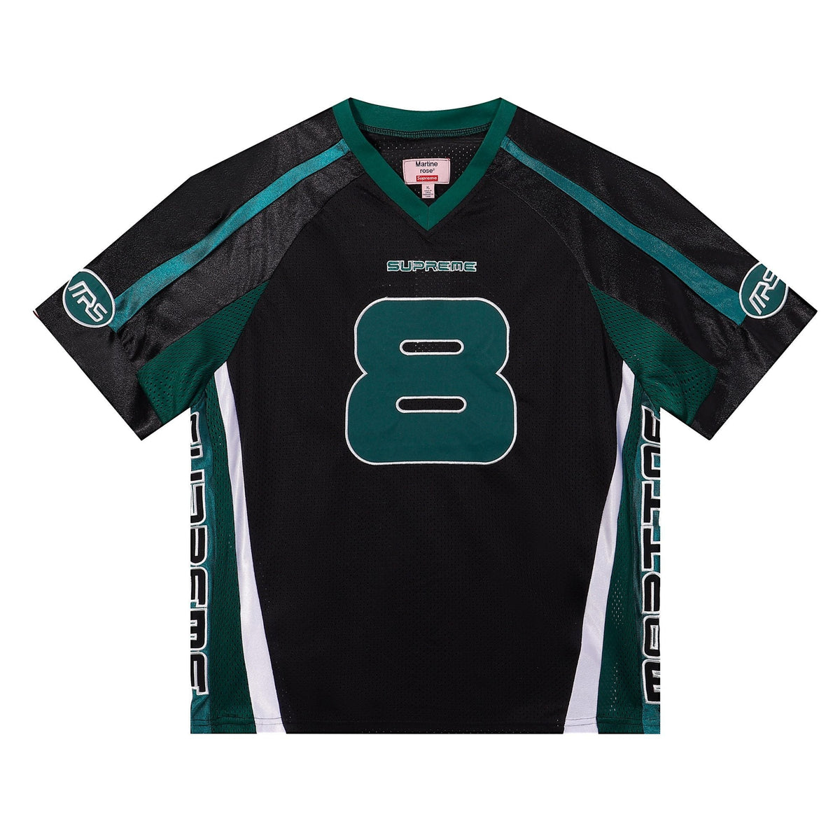 Supreme Number 8 Mesh Football Jersey T-Shirt