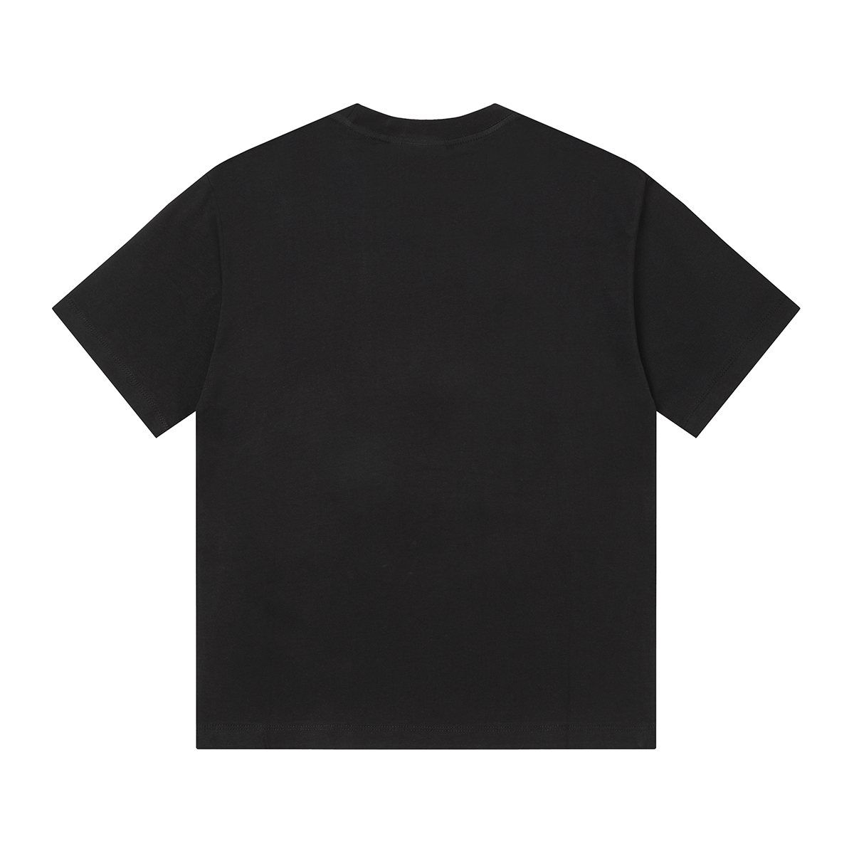 SAINT Black Graphic Short-Sleeve T-Shirt