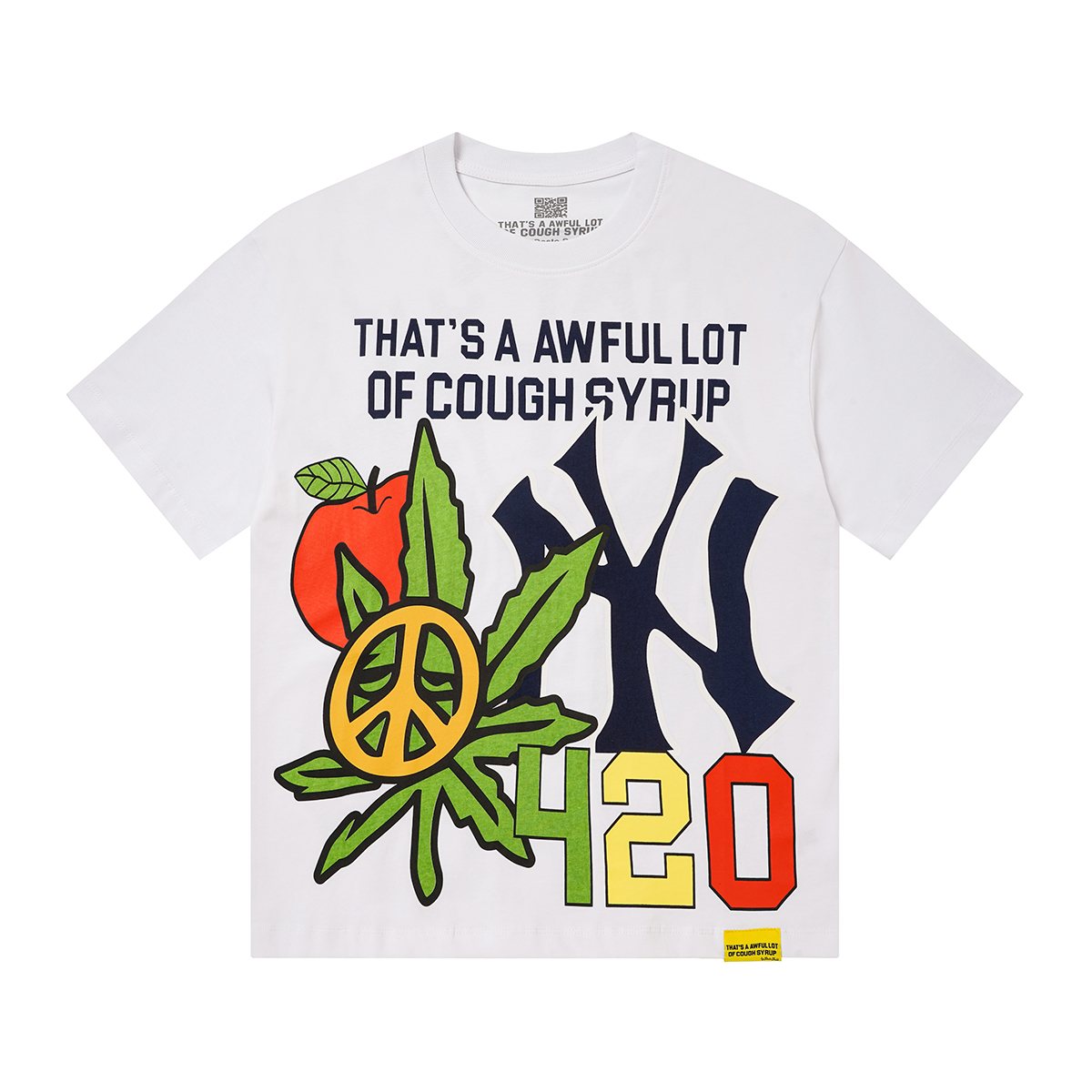 THAT'S A AWFUL LOT OF COUGH SYRUP Front & Back Graphic T-Shirt