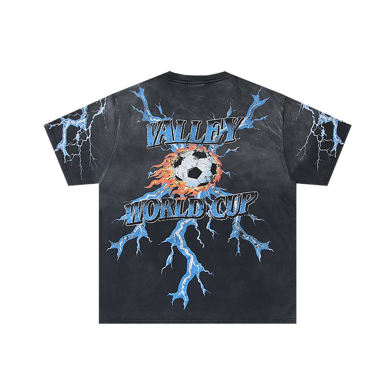 VALE USA World Cup Soccer Tiger Graphic T-Shirt