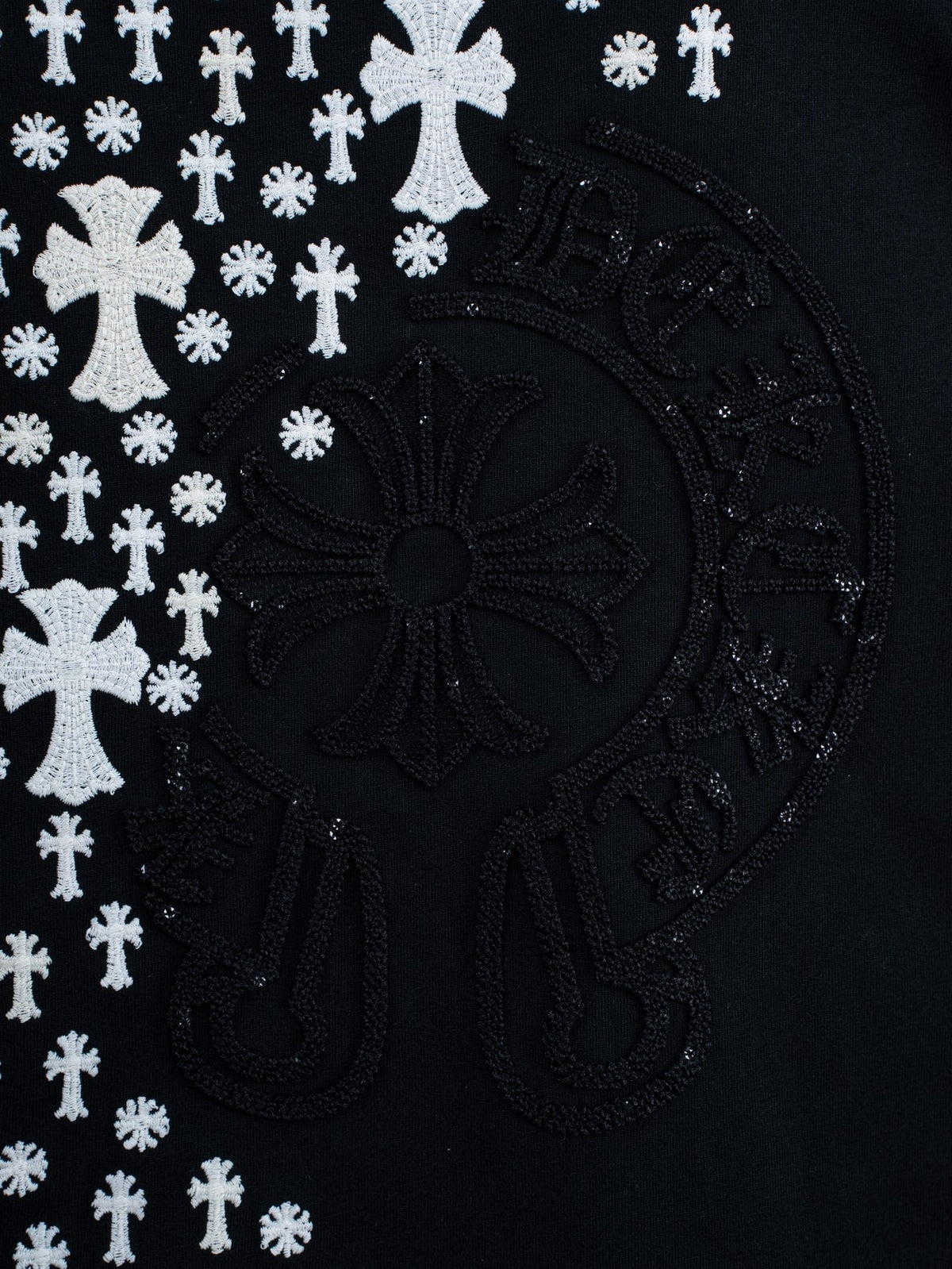Chrome Hearts Cross Star Graphic Short-Sleeve T-Shirt