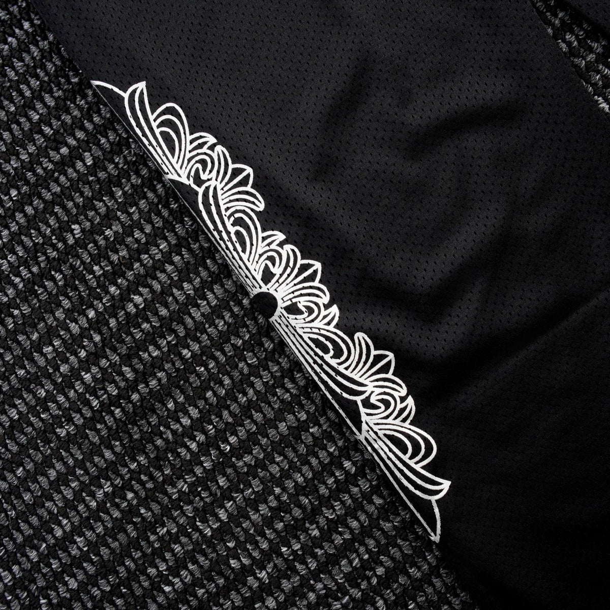 Chrome Hearts Sanskrit Cross Graphic Wide-Leg Pants