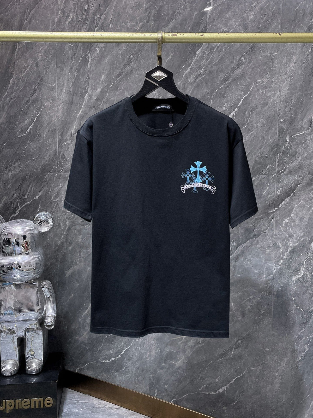 Chrome Hearts Horseshoe Cross Graphic T-Shirt