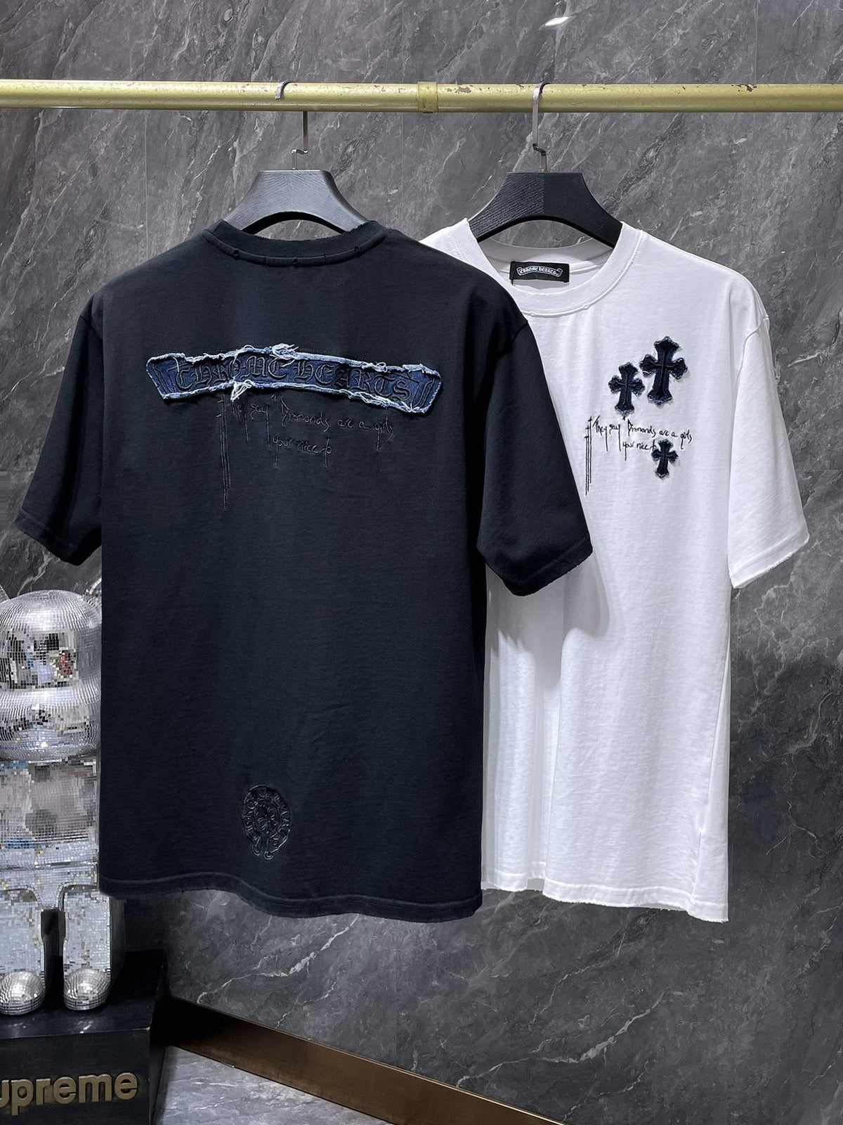 Chrome Hearts Cross Patch Graphic T-Shirt