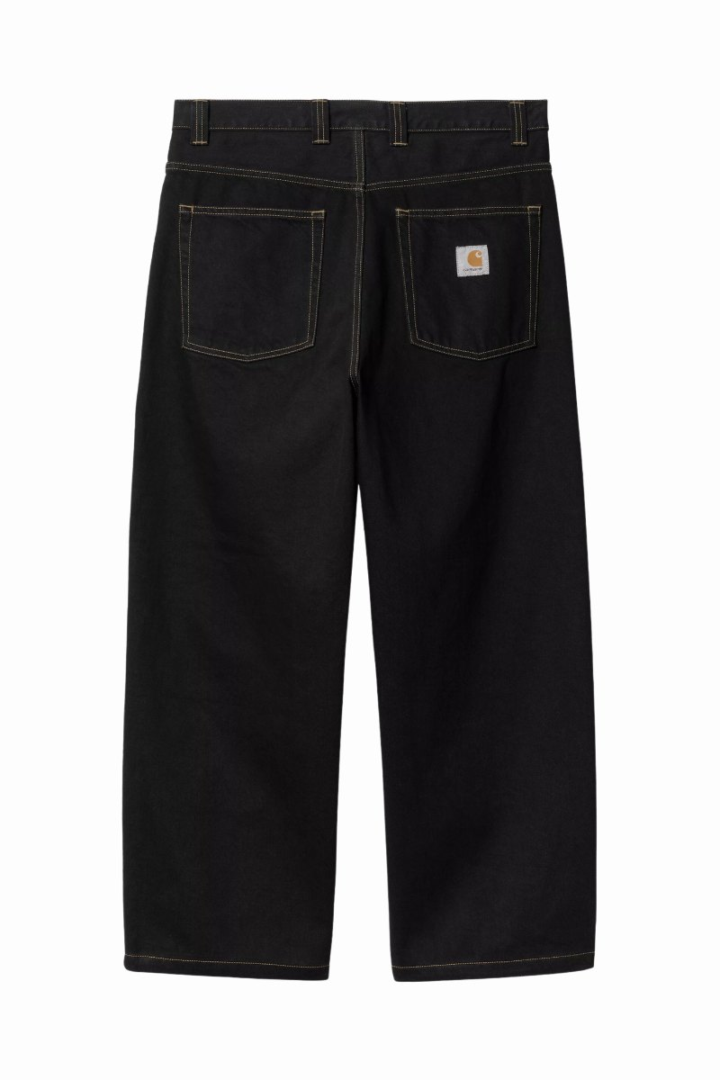CARHARTT WIP BRANDON PANT Black Rinsed