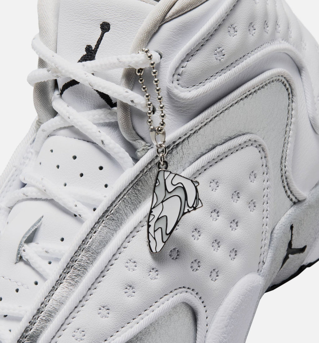 Women's Air Jordan OG White Metallic Silver