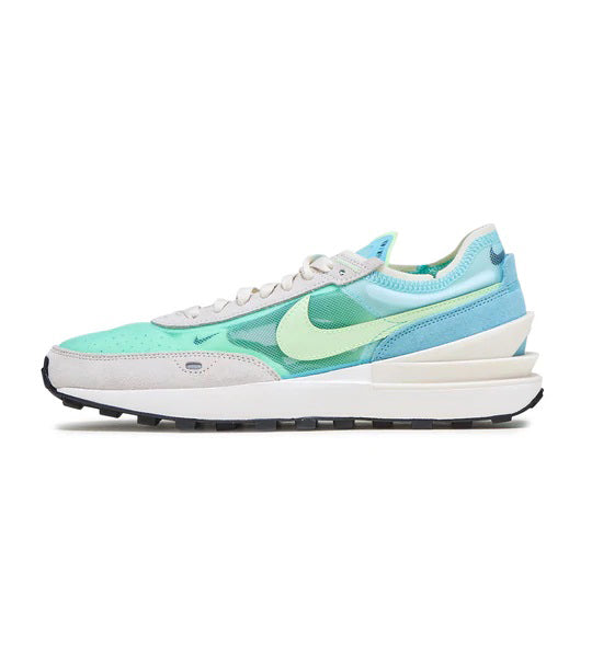 Women's Nike Waffle One Bleached Aqua/Lime Glow (DC2533 401)
