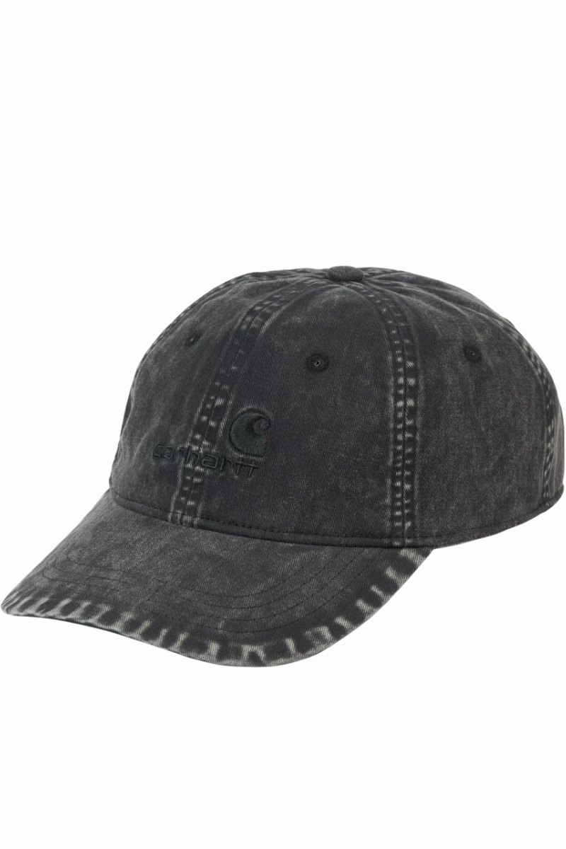 CARHARTT WIP LAMBERT CAP Black Moon Wash