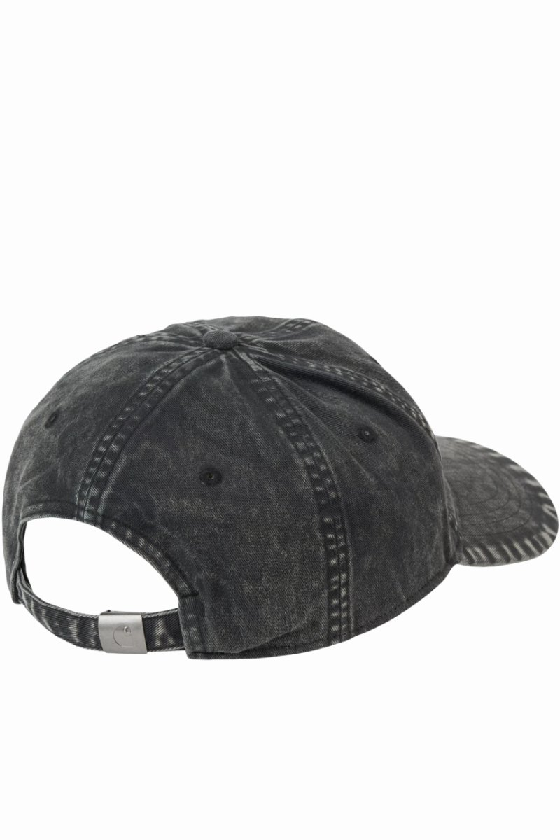 CARHARTT WIP LAMBERT CAP Black Moon Wash