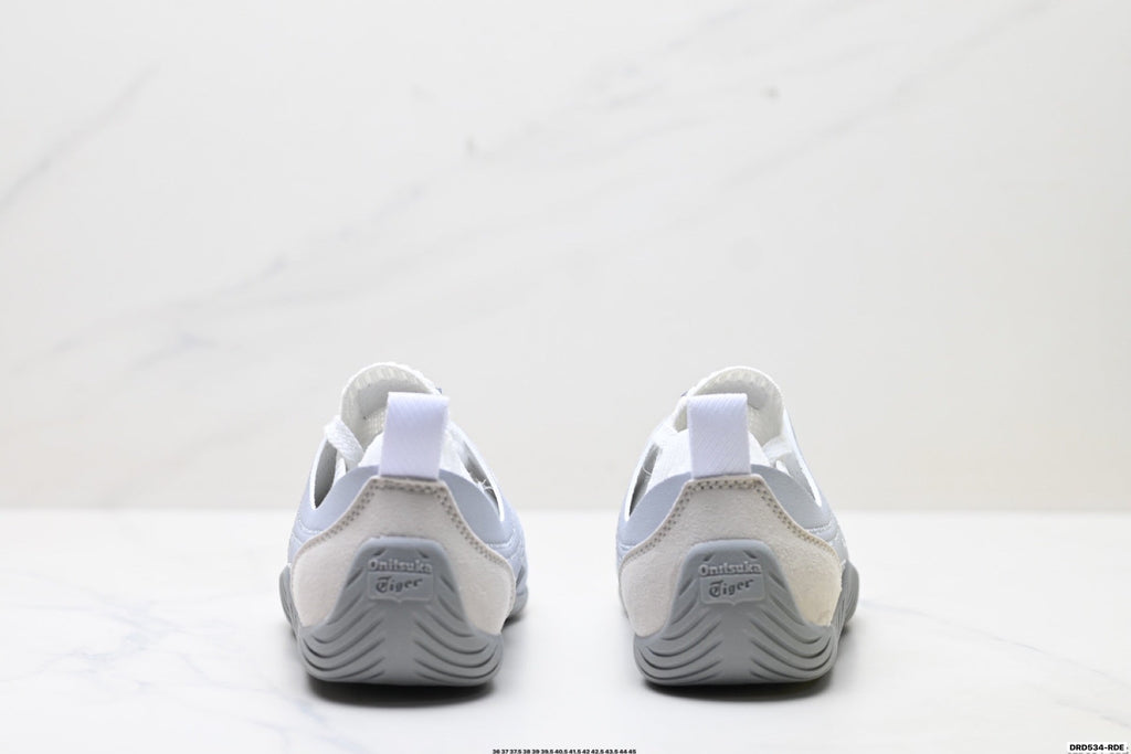 Onitsuka Tiger Low Profile Runner White Silver Unisex Shoes Style 31