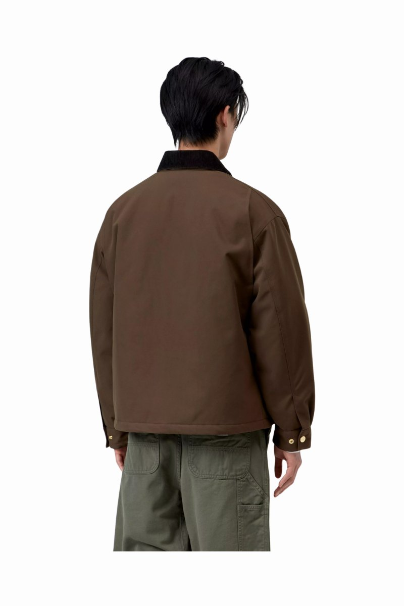 CARHARTT WIP QUENTIN JACKET Tobacco / Black