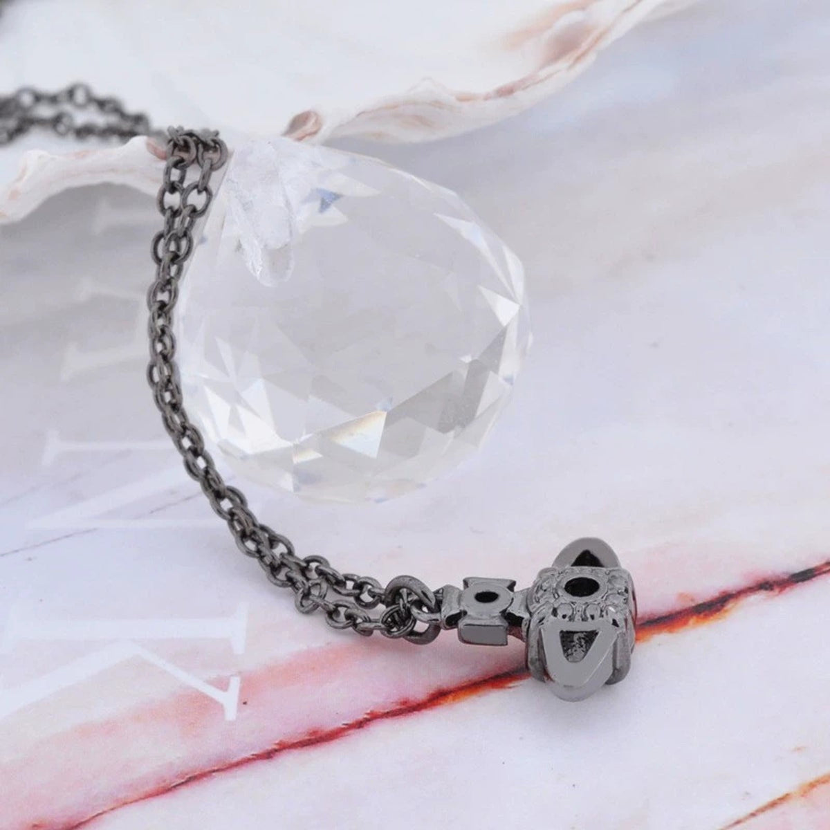 Vivienne Westwood Style Crystal Orb Choker Necklace