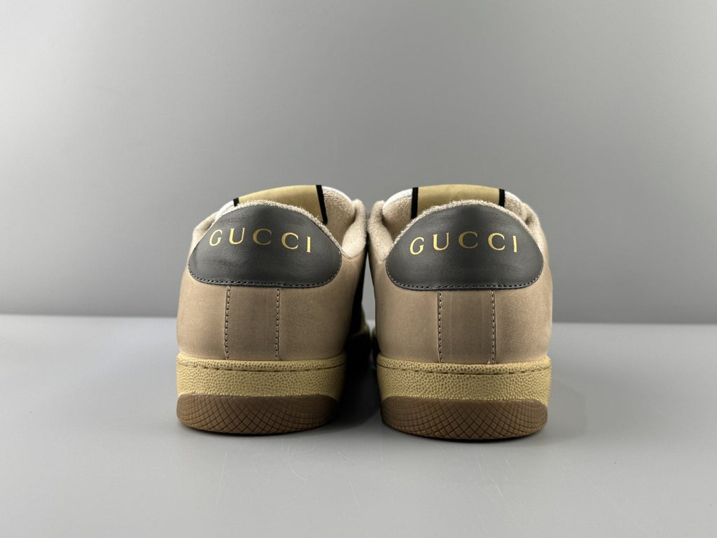 Gucci Aged Stripe Low-Top Sneakers
