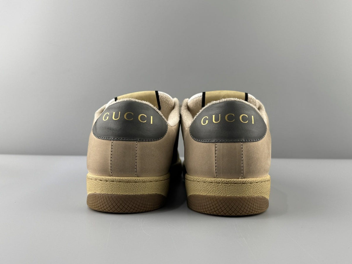 Gucci Aged Stripe Low-Top Sneakers