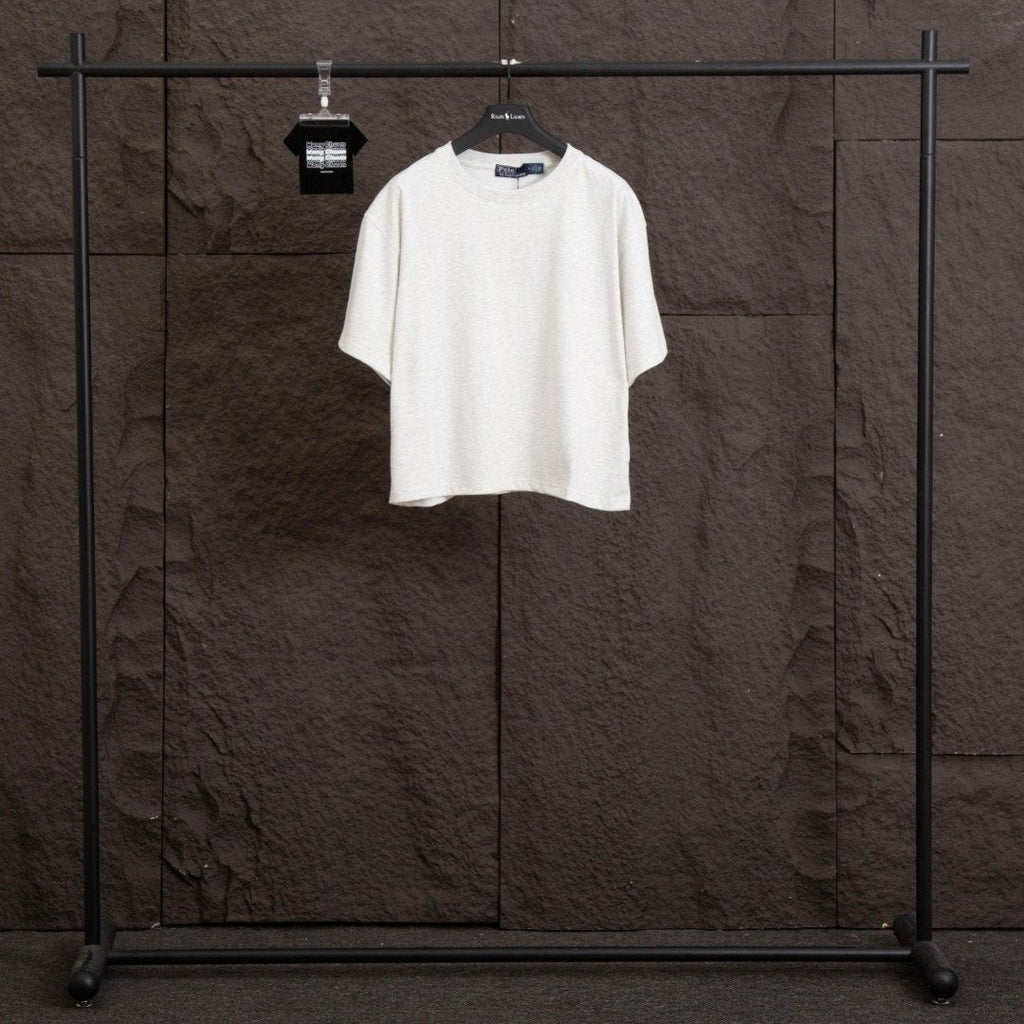 Ralph Lauren Embroidered Pony Oversized Drop-Shoulder T-Shirt