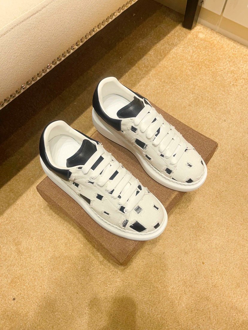 Patterned Low-Top Sneakers